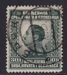 Yugoslavia   #38  used 1924  King Alexander  30d