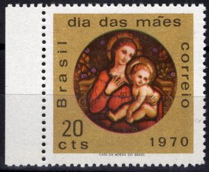 ZAYIX Brazil 1163 MNH NG As Issued Mother's Day Madonna Painting 062723S132M