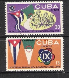 CUBA 969-970 MNH FLAG L464