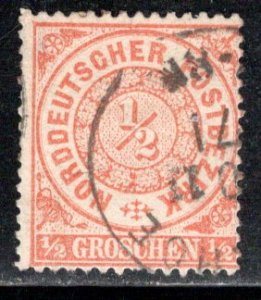 German States North German Confederation Scott # 15, used