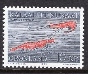 Greenland 136 Shrimp MNH VF