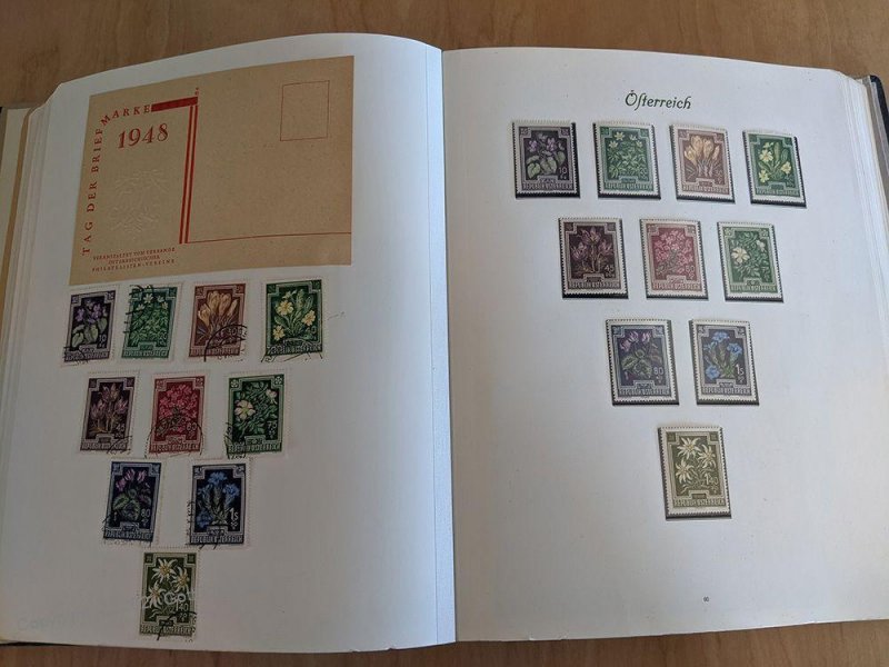 Austria Postwar Collection Graz Renner Sheets Birds Kids MNH + Many Used G105674