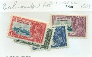 BECHUANALAND PROT. #117-20 Mint Lightly Hinged, Scott $15.75