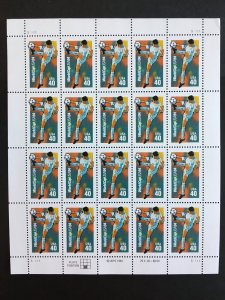 1994 World Cup 40-cent stamp sheet Sc# 2835