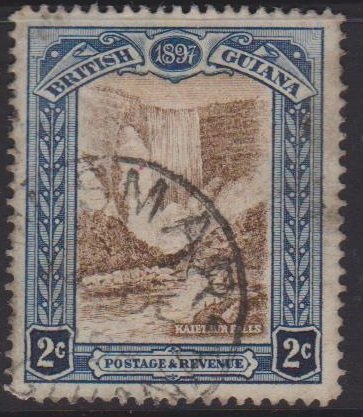 British Guiana Sc#153 Used