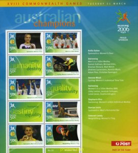 252265 MNH AUSTRALIA 2006 JUEGOS DE LA COMMONWEALTH - MELBOURNE