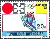 Rwanda: 1972; Sc. # 442 MNH Single Stamp