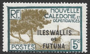 Wallis and Futuna Islands Scott 47 MH, 5c issue of 1930