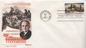 United States, First Day Cover, Missouri, Art