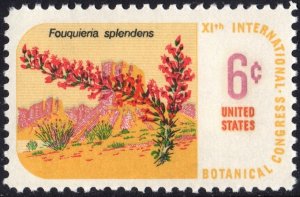 SC#1378 6¢ Botanical Congress Single (1969) MNH