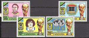 Tanzania 197-200 (M)  