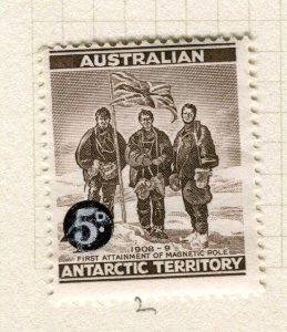 AUSTRALIAN ANTARCTIC; 1959-60 early pictorial issue Mint hinged 5d. value