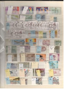 INDIA COLLECTION ON STOCK SHEET, MINT/USED