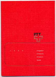 Switzerland official yearbook 1988 of the Swiss PTT