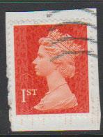 GB QE II Machin SG U2958a - 1st vermillion  - date code M13L - Source  none