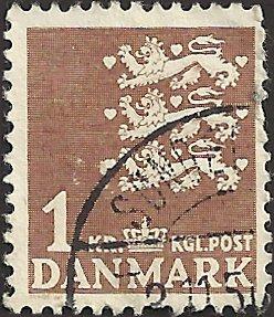 DENMARK -  #297 - Used - SCV-0.25