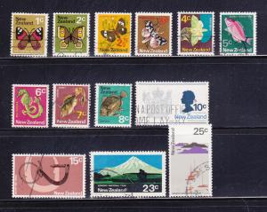 New Zealand 439-446, 448-450, 453-454 U Various