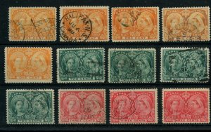 ?#51 to #53 lot of better JUBILEEs used Canada