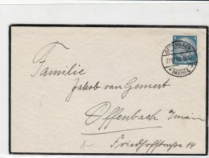 germany 1933 stamps cover ref 18918