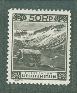 Liechtenstein #102 Unused Single