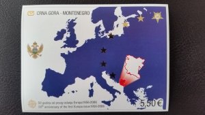 50th anniversary of EUROPA stamps - Montenegro complete 3x Bl + 1x set ** MNH