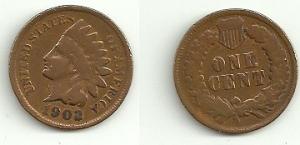 1902 Indian Head Cent #18