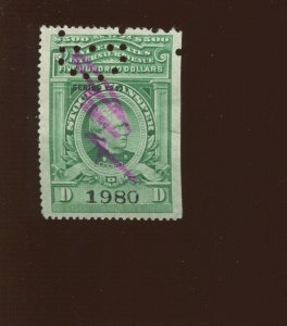 RD161 Stock Transfer Series of 1943 Revenue  Used Stamp  (Bx 2171)