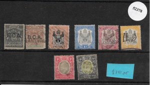 British Central Africa Protectorate small lot of Mint and Used (52378)