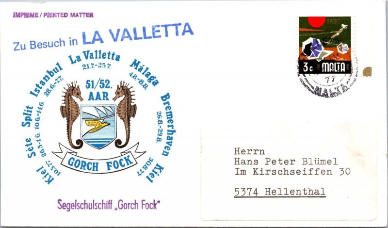 Malta 1977 - Gorch Fock - La Valetta - F67707