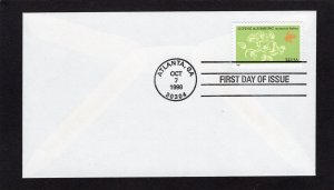 3243 Giving & Sharing, FDC no cachet