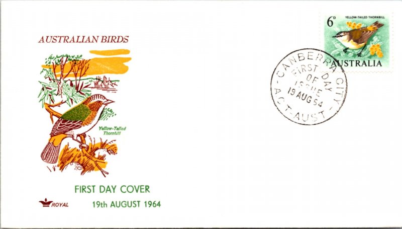 Australia, Worldwide First Day Cover, Birds