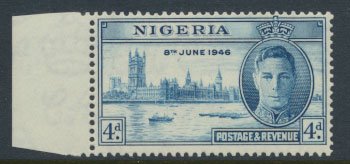 Nigeria  SG 61 SC# 72  MNH Victory 1946 please see scan