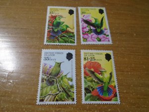 Birds : Virgin Islands  #  422-25  MNH