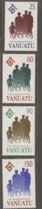 Vanuatu #728-31 MNH