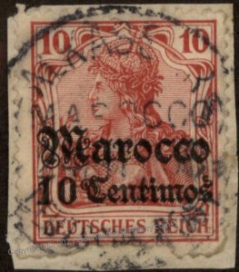 Germany Morocco Germania Mi23 Marokko Marocco Unwmk USED 102511