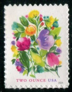 5850 US (92c) Flowers - 2 oz SA, MNH sgl
