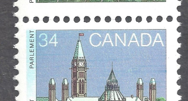 CANADA # 925 VF MINT NH INK OVERSPRAY ERROR BS28643