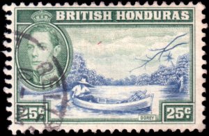 BRITISH HONDURAS 122 USED