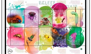 COLOR PRINTED NETHERLANDS 2011-2020 STAMP ALBUM PAGES (159 illustrated pages)