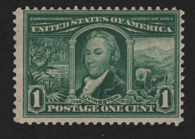 United States MINT Scott Number 323 MNH F-VF  -  BARNEYS