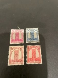 French Morocco sc 178-180,187 MHR