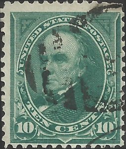 # 273 Dark Green Used Daniel Webster