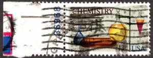 1976, US 13c, Chemistry, Used plate single, Sc 1685