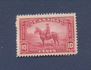 CANADA - Scott 223 - unused hinged, some paper adhesion - RCMP, horse