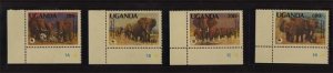 Uganda 1991 Sc 948-953 WWF set MNH