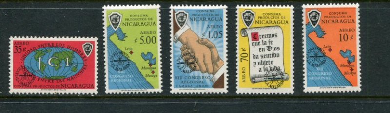 Nicaragua #C504-8 MNH