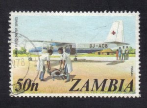 ZAMBIA SCOTT# 146 USED 50n  1975