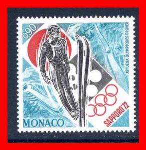 Monaco 1972 #828, 90c Olympic issue  --  MNH