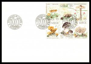 Sweden 1264a Mushrooms U/A FDC