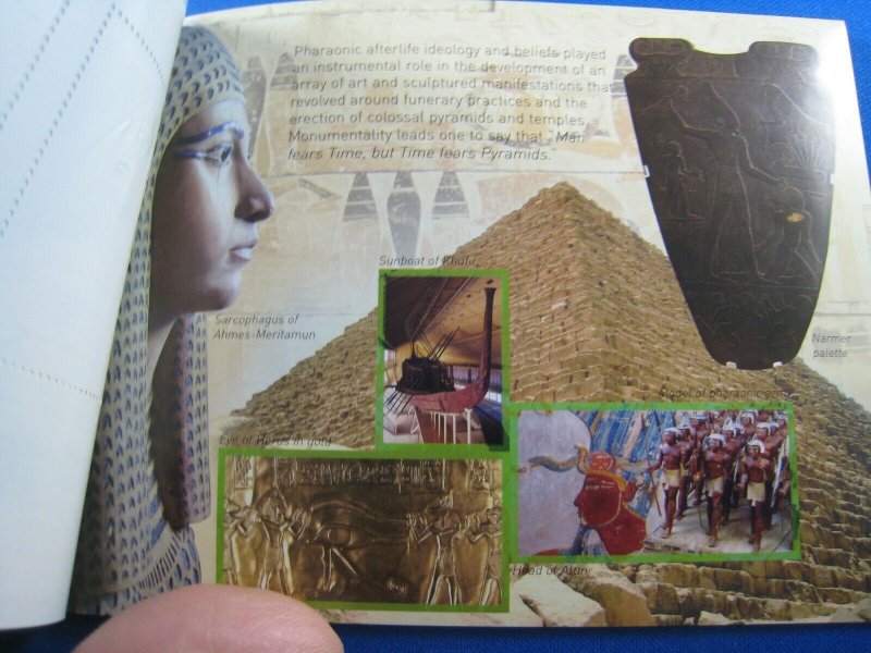 EGYPT  2004   -  SCOTT # 1877-1880  -  COMPLETE BOOKLET   MNH     (He3)